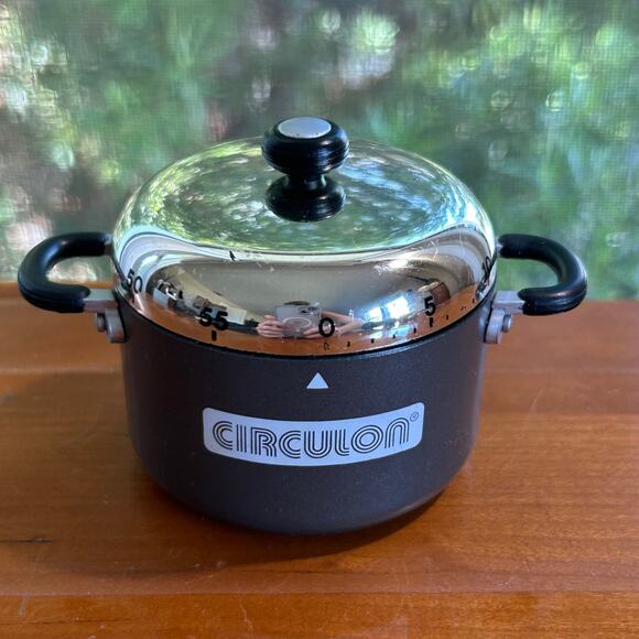 Circulon One-Hour Kitchen Timer – 60 Minute Mini Stock Pot Design - Picture 1 of 7